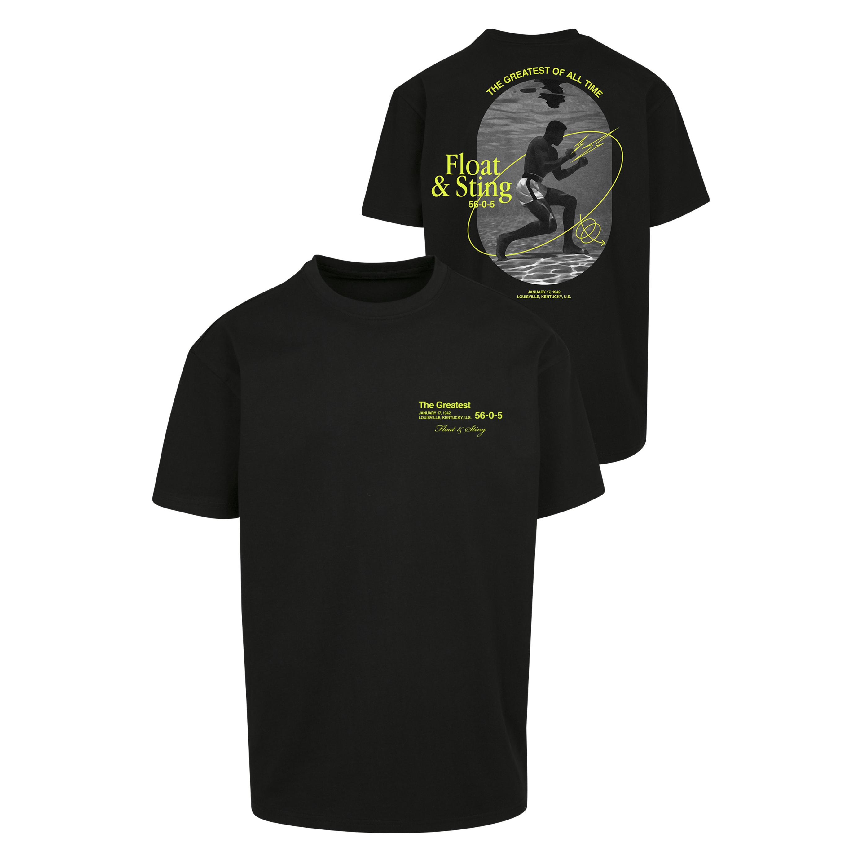 Mister Tee, Herren, Shirts, The Greatest Tee - 16409, Schwarz, (L)