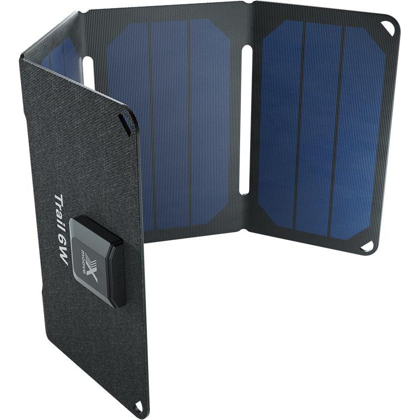 Thumbnail - Livoo Leichtes Solarpanel - 6W (6 W, 6 Wh), Powerbank, Schwarz