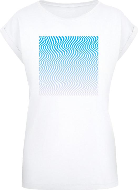 Produktbild Merchcode Ladies Summer - Wavy Pattern T-Shirt - 112601 (XXL)