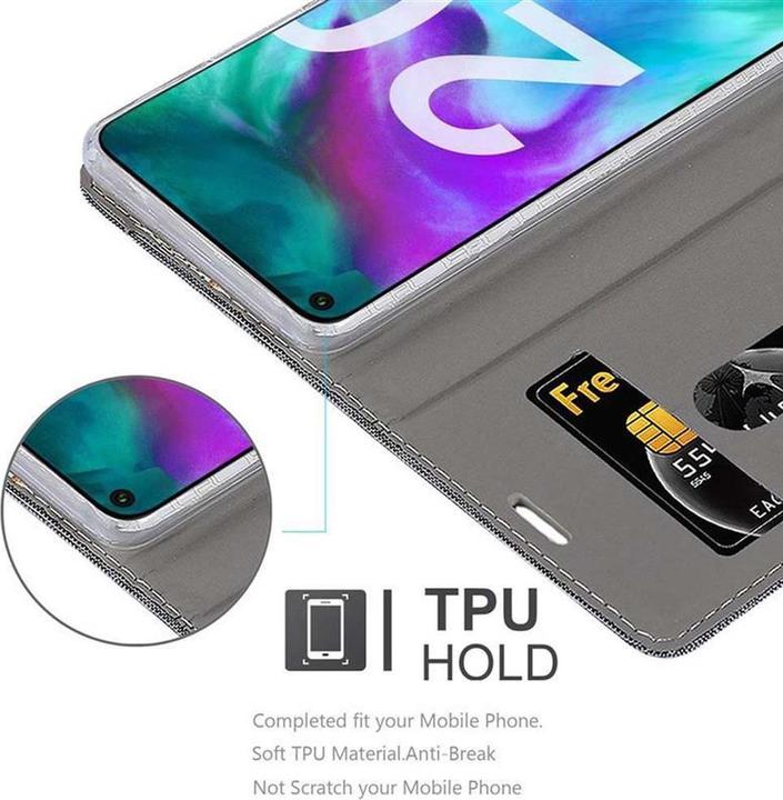 Actual product image Cadorabo Book Jeans Optics Cover (TCL 20S, K20, Huawei Nova 5T)