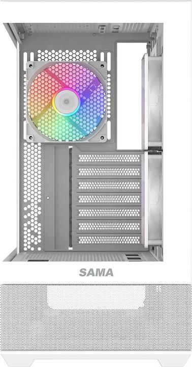 Actual product image Sama Gears V40, White ATX Mid-tower Case (ATX, Micro ATX (mATX), Mini-ITX)