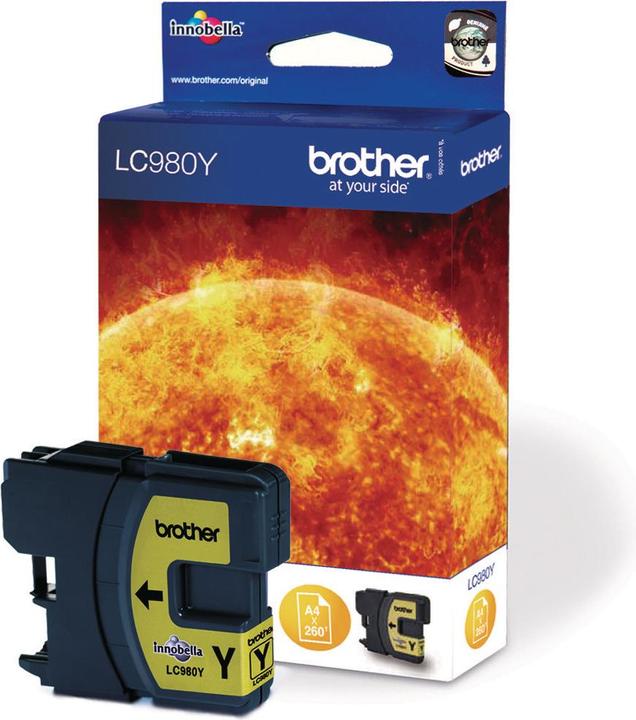 Actual product image Brother Lc-980y (Y)