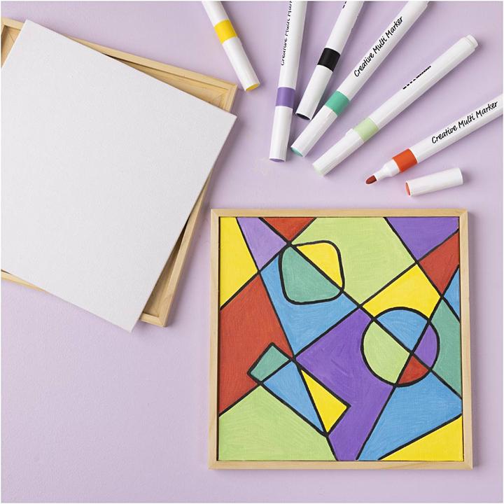 Actual product image Creativ Company Canvas panel with frame (15.80 x 15.80 cm)