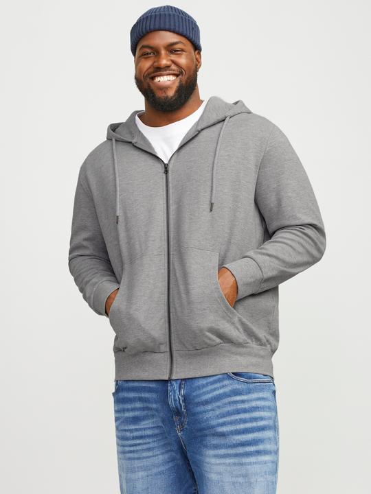 Produktbild Jack & Jones Durchgehender Reissverschluss Plus Size Hoodie (XXL, 5XL)