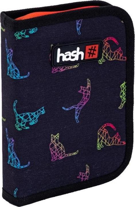 Astra Federmäppchen mit einer Kapazität von 1 Klappe ohne Futter. Hash Kitty