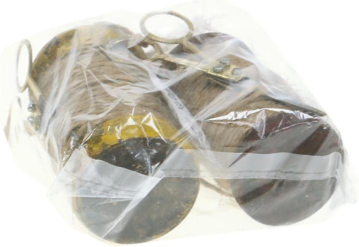 Image du produit Viana Dekorative Bandspulen mit Juteband und Schere im Nostalgie-Look (2x)