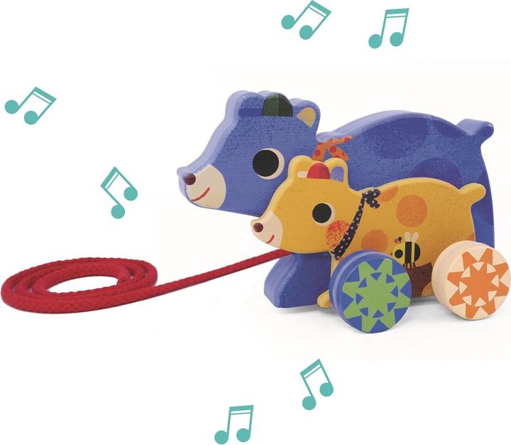 Djeco Nachziehtier Gabi & Sam