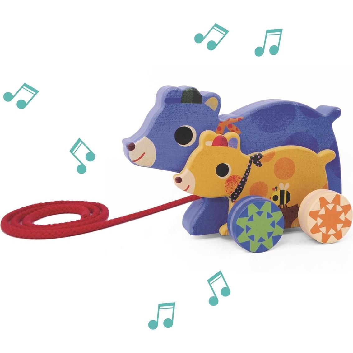 Djeco Nachziehtier Gabi & Sam