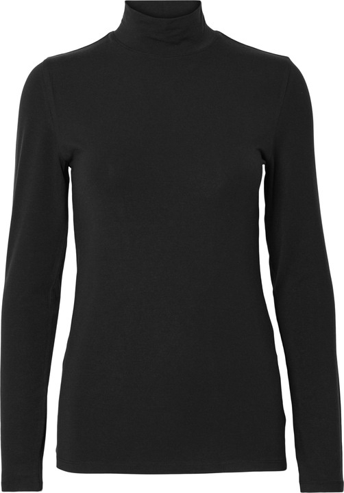 Image du produit Selected Femme Basic Haut à col haut avec manches longues (L)
