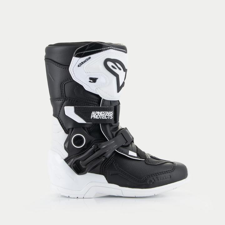 Actual product image Alpinestars Boots Tech 3s Kids Wht/Bl 13 (Girls, 32)