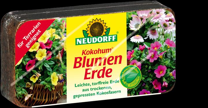 Produktbild Neudorff Kokohum Blumenerde (7 l, Coco Slab, Erde ohne Torf)