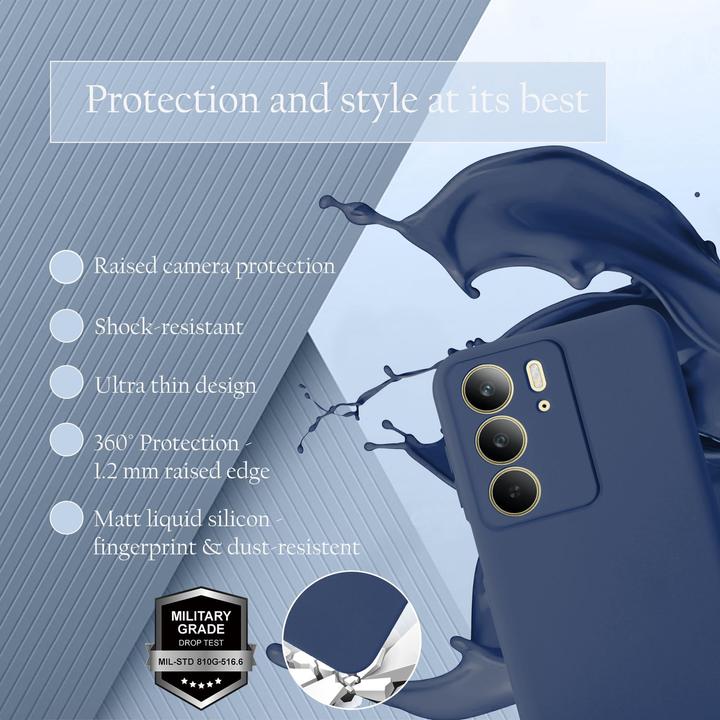 Image du produit Cadorabo Coque pour Realme C75 TPU Liquid Silicone Case (Siemens CC75)
