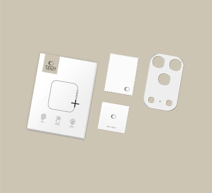 Actual product image Tech-Protect Camalloy Fit+ Kameraschutz Für Iphone 17 Pro Silber (1 pcs., Apple iPhone 17 Pro)