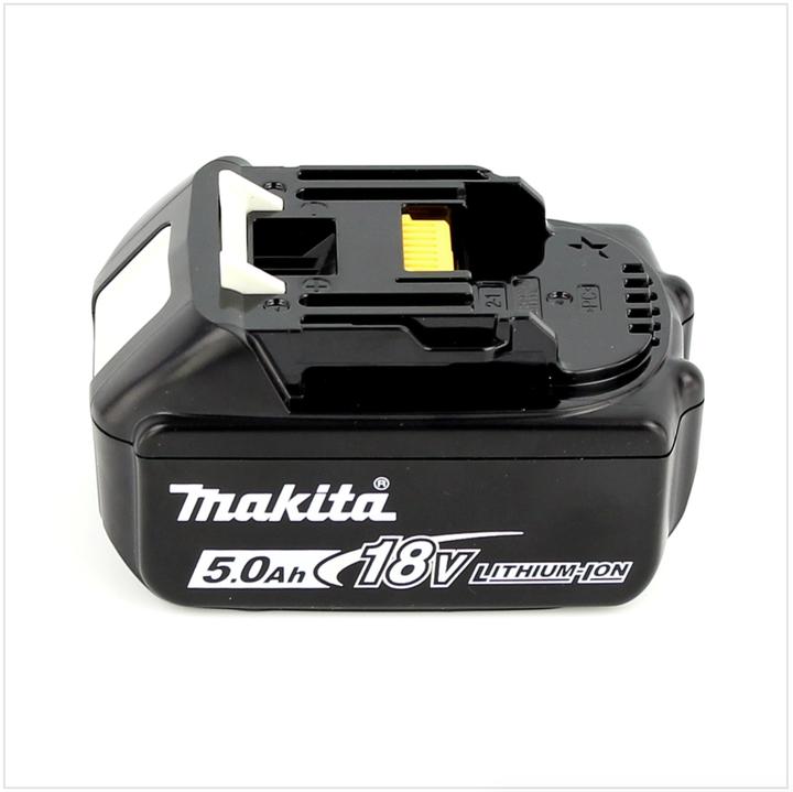 Actual product image Makita DTD 152 T1J 18 V Li-Ion Cordless Impact Driver + Makpac Case + 1 x Battery BL 1850 5,0 Ah - w (Rechargeable battery operated)