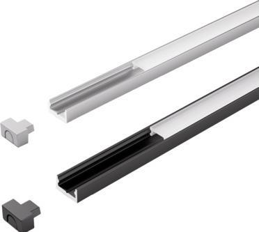 Productafbeelding Halemeier LED inbouw-/montageprofielen ChannelLine I met lichtscherm