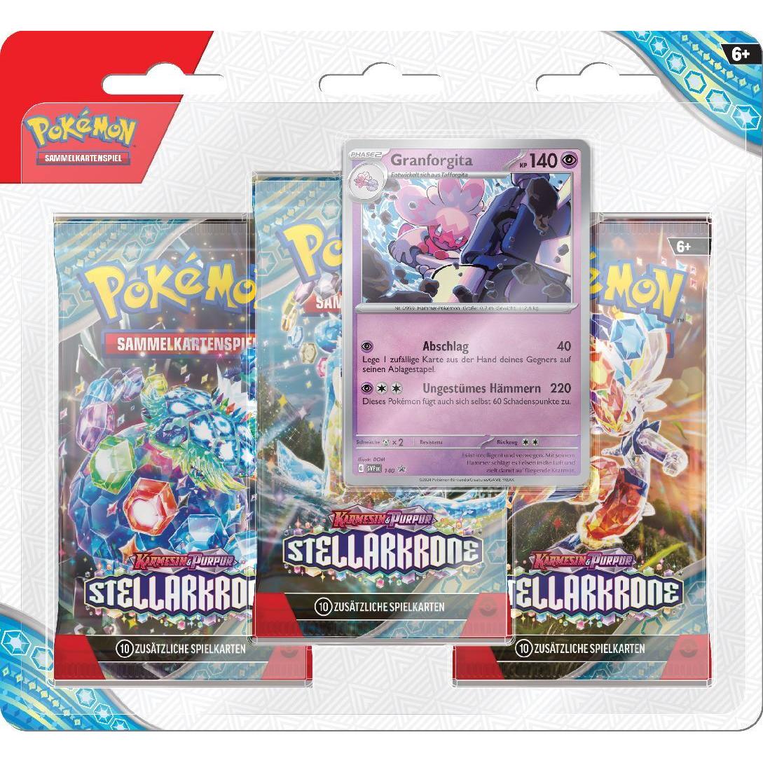 Thumbnail - Pokémon TCG KP07 pack 3 blister Blister (Deutsch)