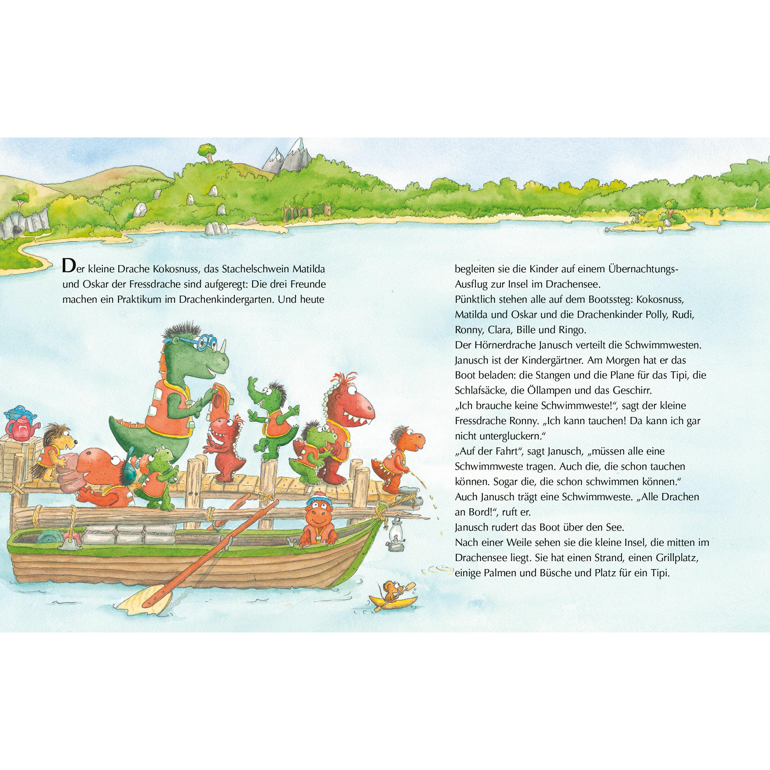 Thumbnail - Der kleine Drache Kokosnuss – Geheimauftrag Kindergarten, Kinderbücher von Ingo Siegner