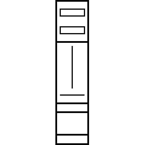 Thumbnail - Hager, Verteilerschrank Zubehör, Einbausatz