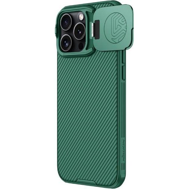 Thumbnail - Nillkin CamShield Prop Series Hardcase Hülle (Apple iPhone 16 Pro Max), Smartphone Hülle, Grün
