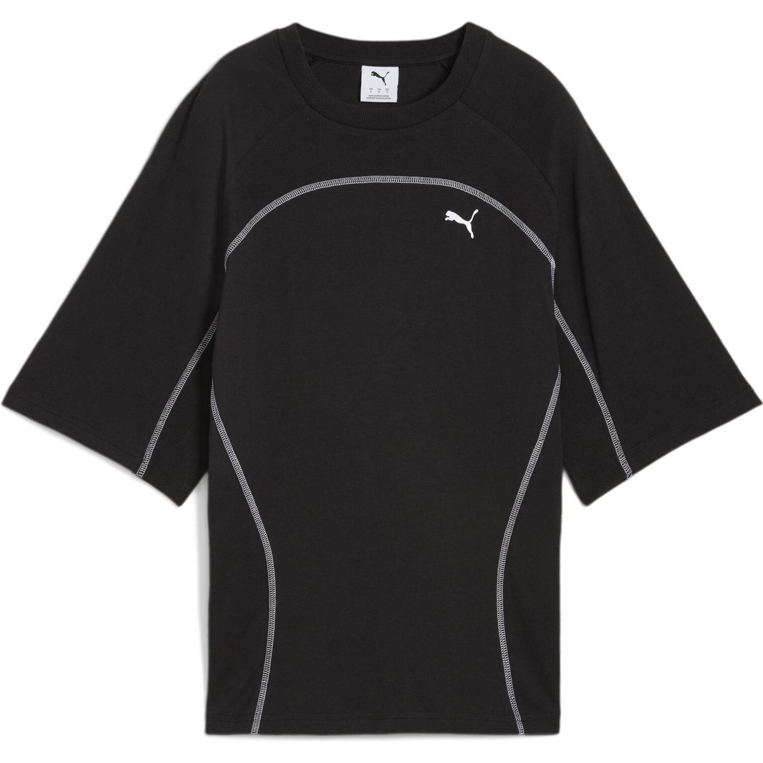 Puma, Damen, Sportshirt, DARE TO Oversized Tee (S), Schwarz, S