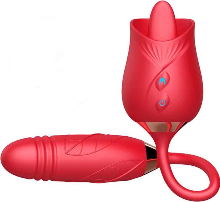 Productafbeelding Armony Verrukkelijke Bloem Vibrator & Roodtong Poke