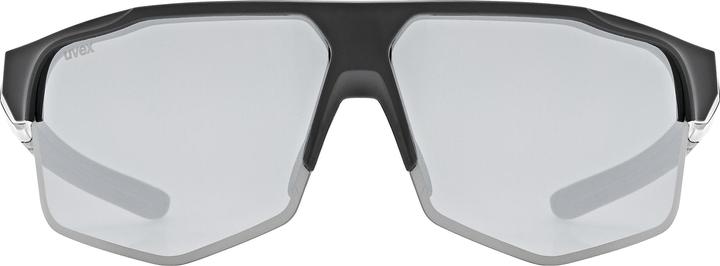 Actual product image Uvex Sports axos set (black matt (silver), Mirror Silver, Clear)