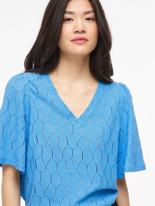 Immagine prodotto Vila VIMARCELLA V-Ausschnitt Oberteil mit kurzen Ärmeln (S)