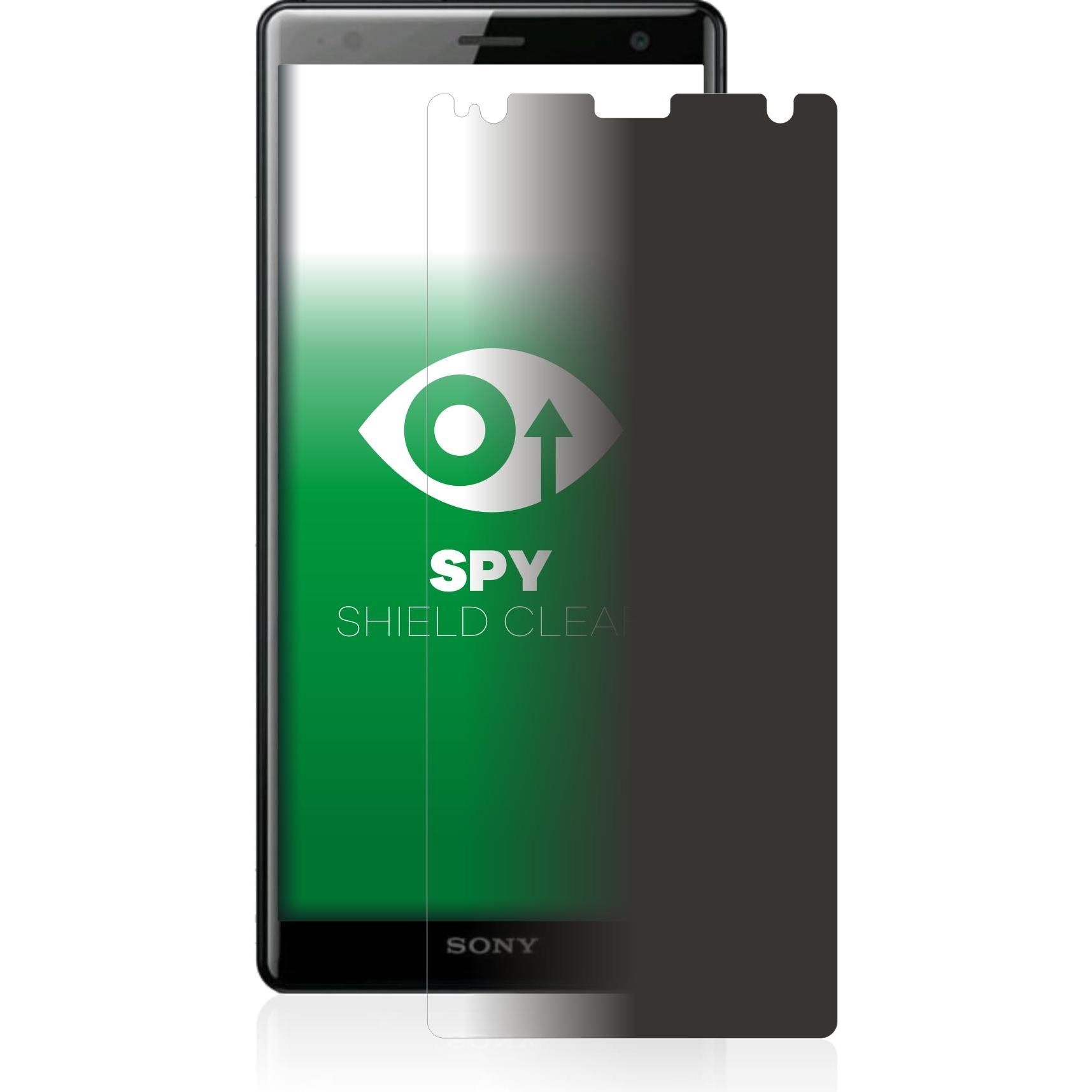 Thumbnail - upscreen Spy Shield Blickschutzfolie (1 Stück, Sony Xperia XZ2), Smartphone Schutzfolie, Blau