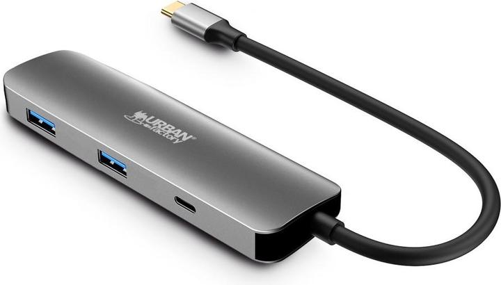 Urban Factory Hubee 4in1 Hub Usb-C (USB-C, 4 Ports)