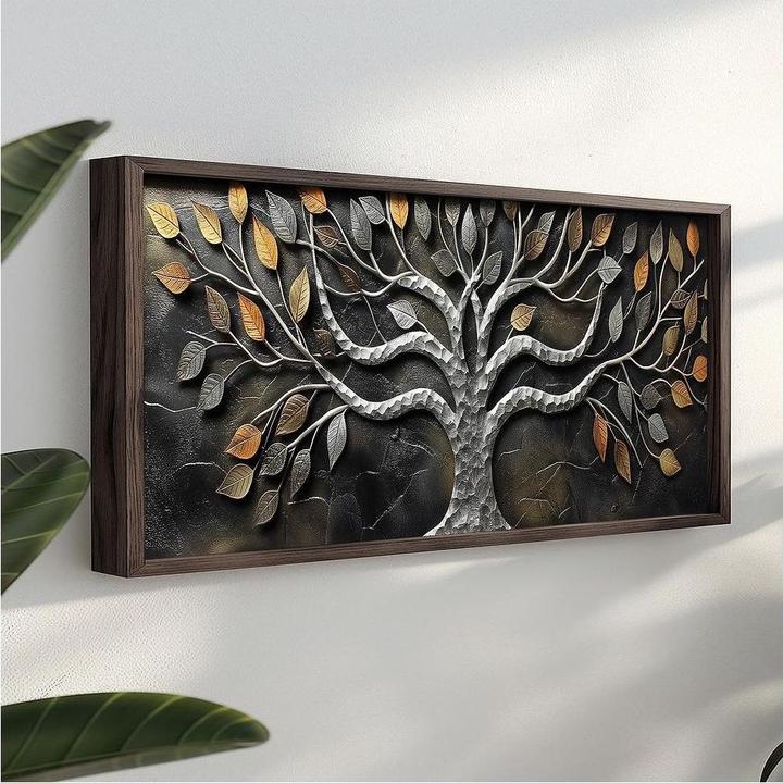 Image du produit Wallxpert Tableau Tree 120 x 40 cm (120 x 40 cm)