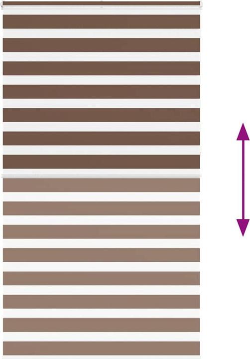 Produktbild vidaXL Zebra-Jalousie (135 x 230 cm)