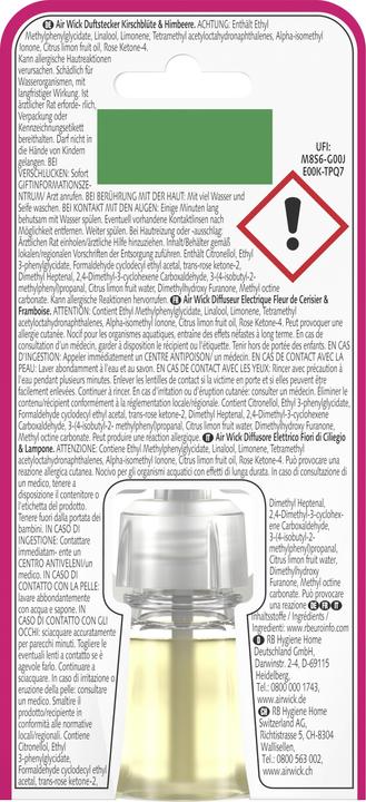 Produktbild Air Wick Dufstecker Nachfüller Kirschblüte & Himbeere 19ml