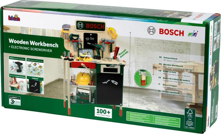 Actual product image Theo Klein Bosch - Wooden workbench