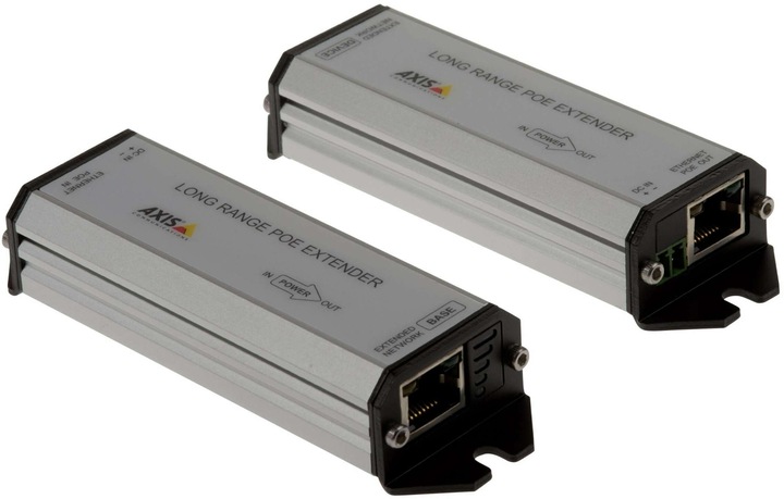Actual product image Axis PoE+ Extender Long Range PoE Extender Kit (802.3at (PoE+), 802.3af (PoE), 25 W)