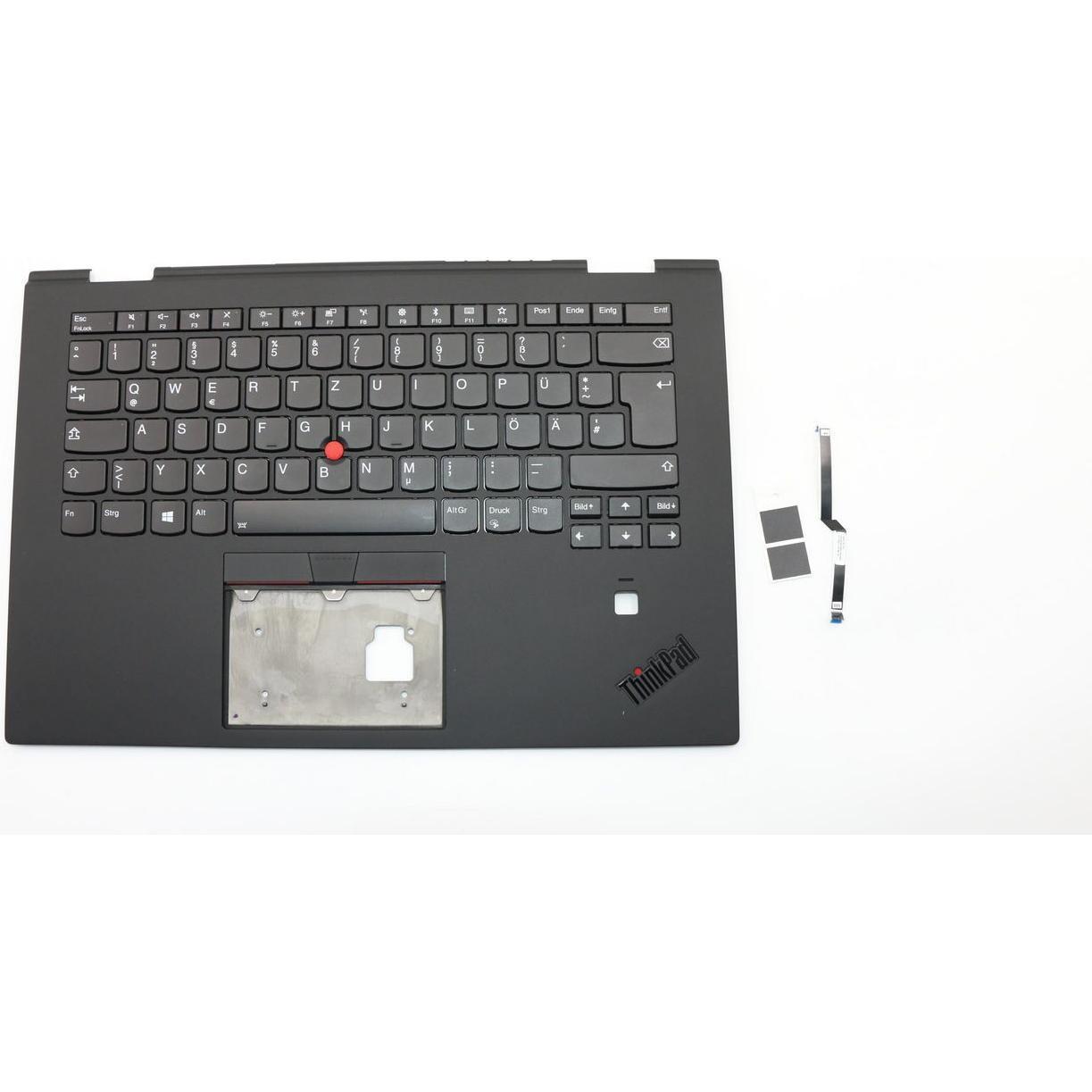 Lenovo C-Cover BK KBD DE CBL, Notebook Ersatzteile, Schwarz