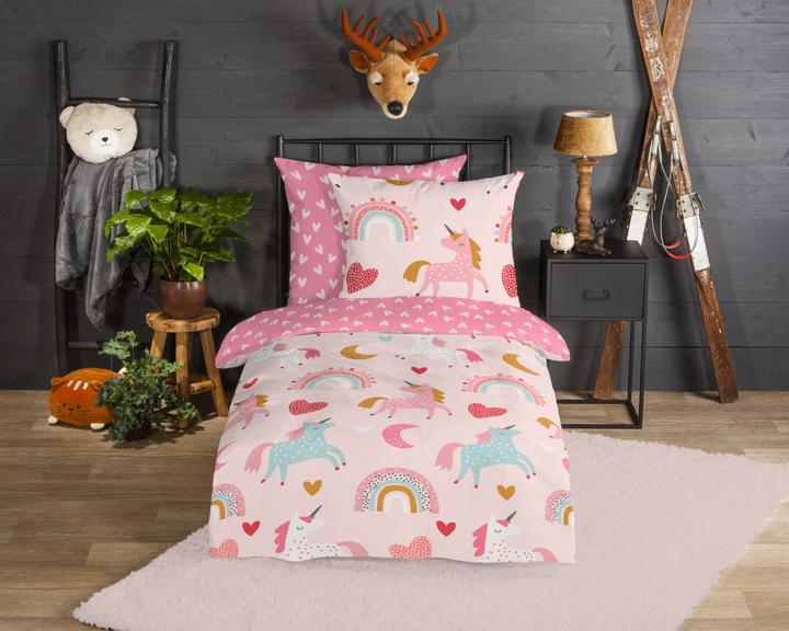 Produktbild Good Morning Unicorn (Bettwäsche Set, 80 x 80 cm, 135 x 200 cm)