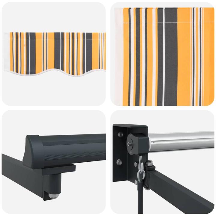 Actual product image vidaXL Retractable awning (3 m)