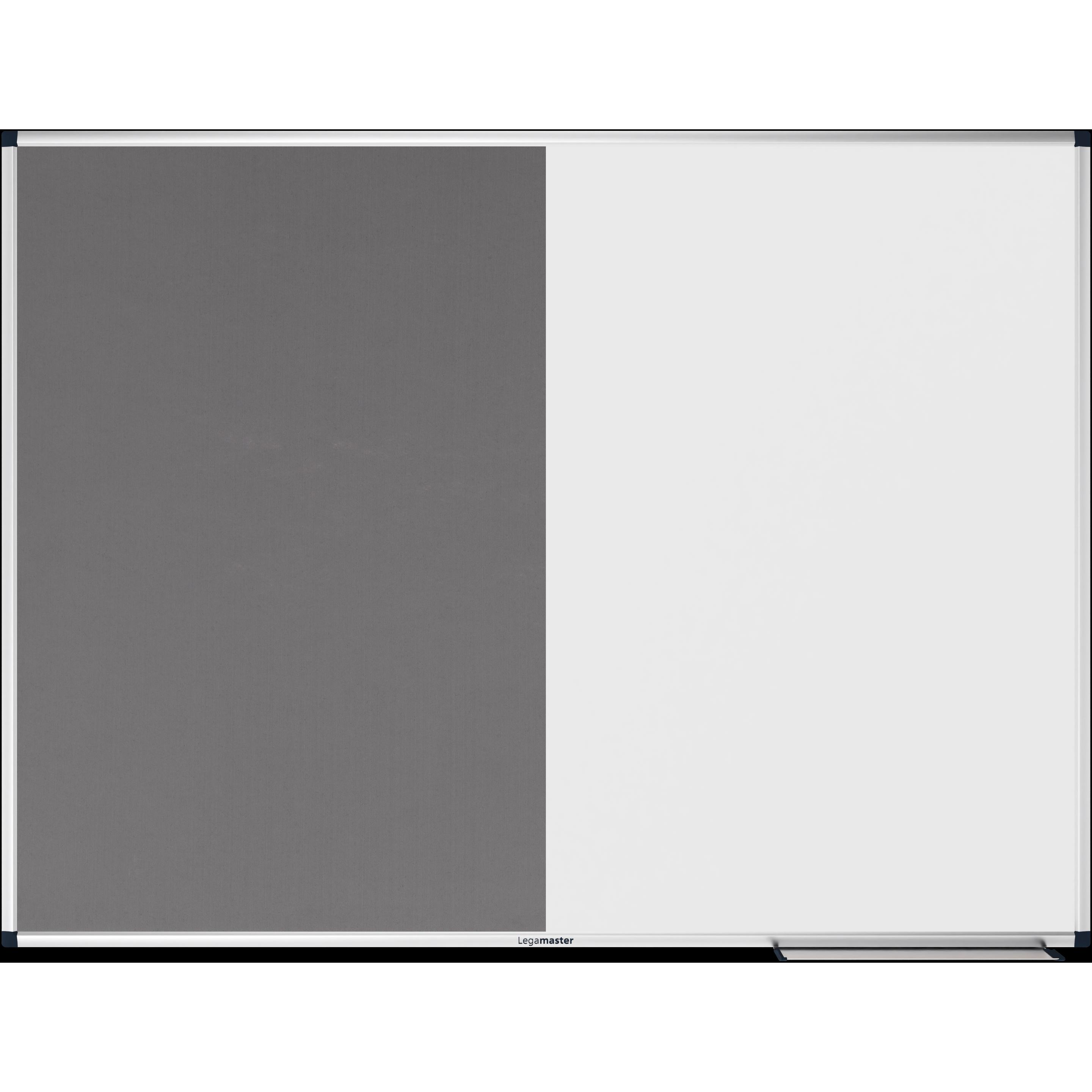 Legamaster, Präsentationstafel, UNITE Kombiboard graues Filz-Whiteboard 90x120cm (1200 x 900 mm)