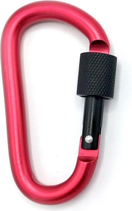 Produktbild Caruba Karabinerhacken rot (3 er Set)