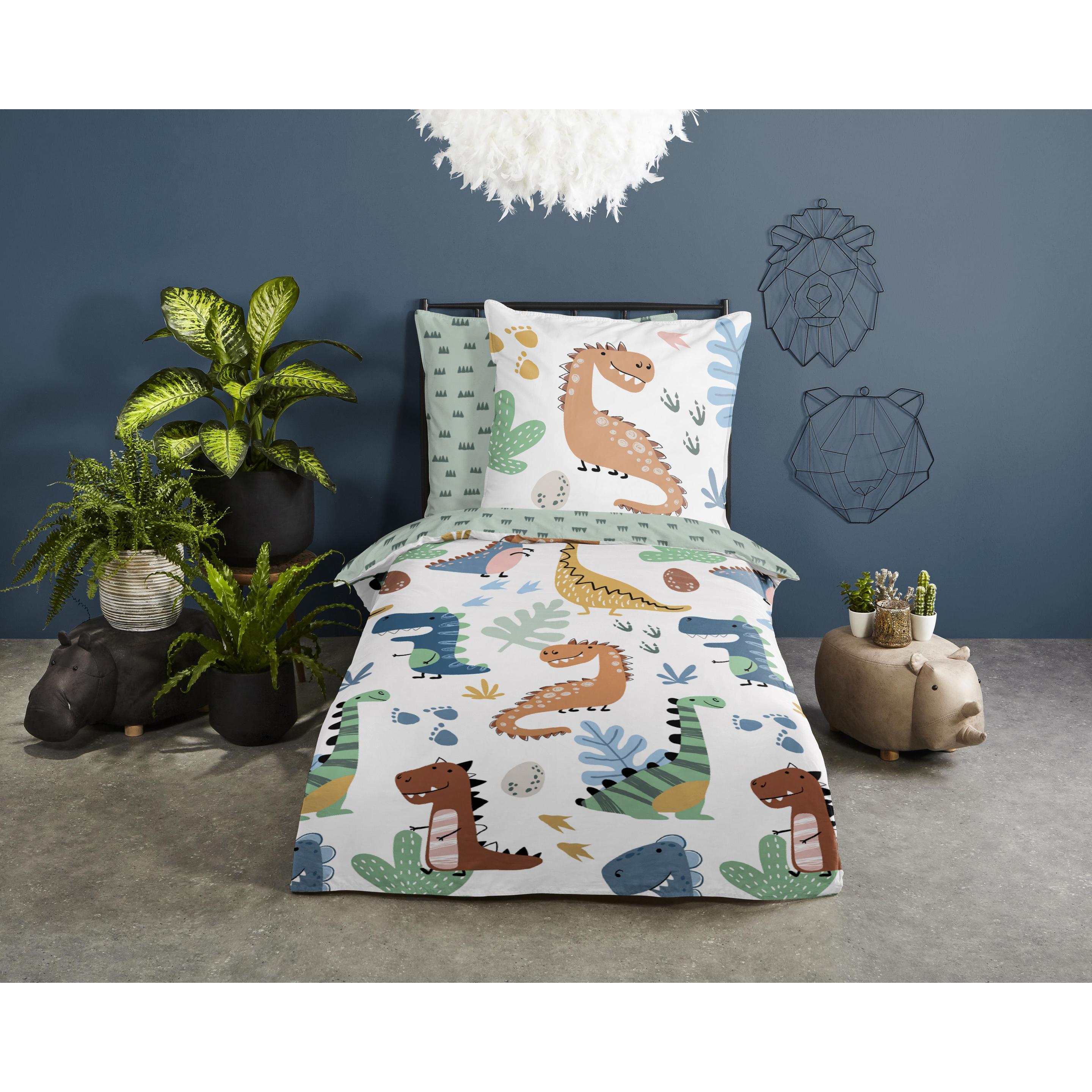 Thumbnail - Good Morning, Kinderbettwäsche, Dino