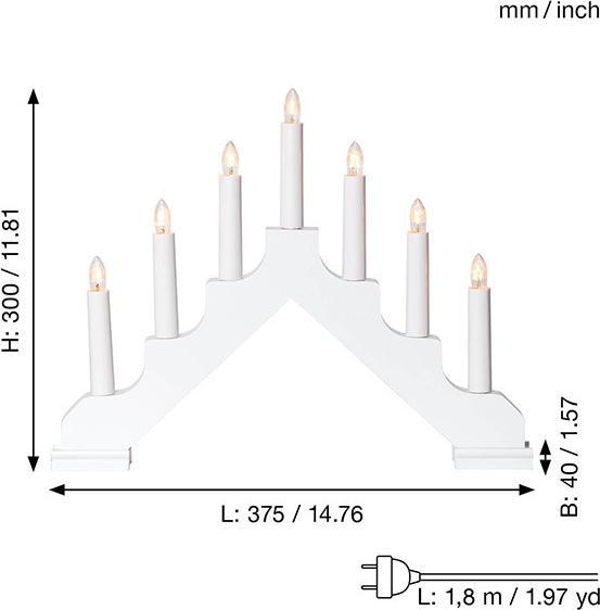 Actual product image Star Trading Kerzenständer Ada (1x)