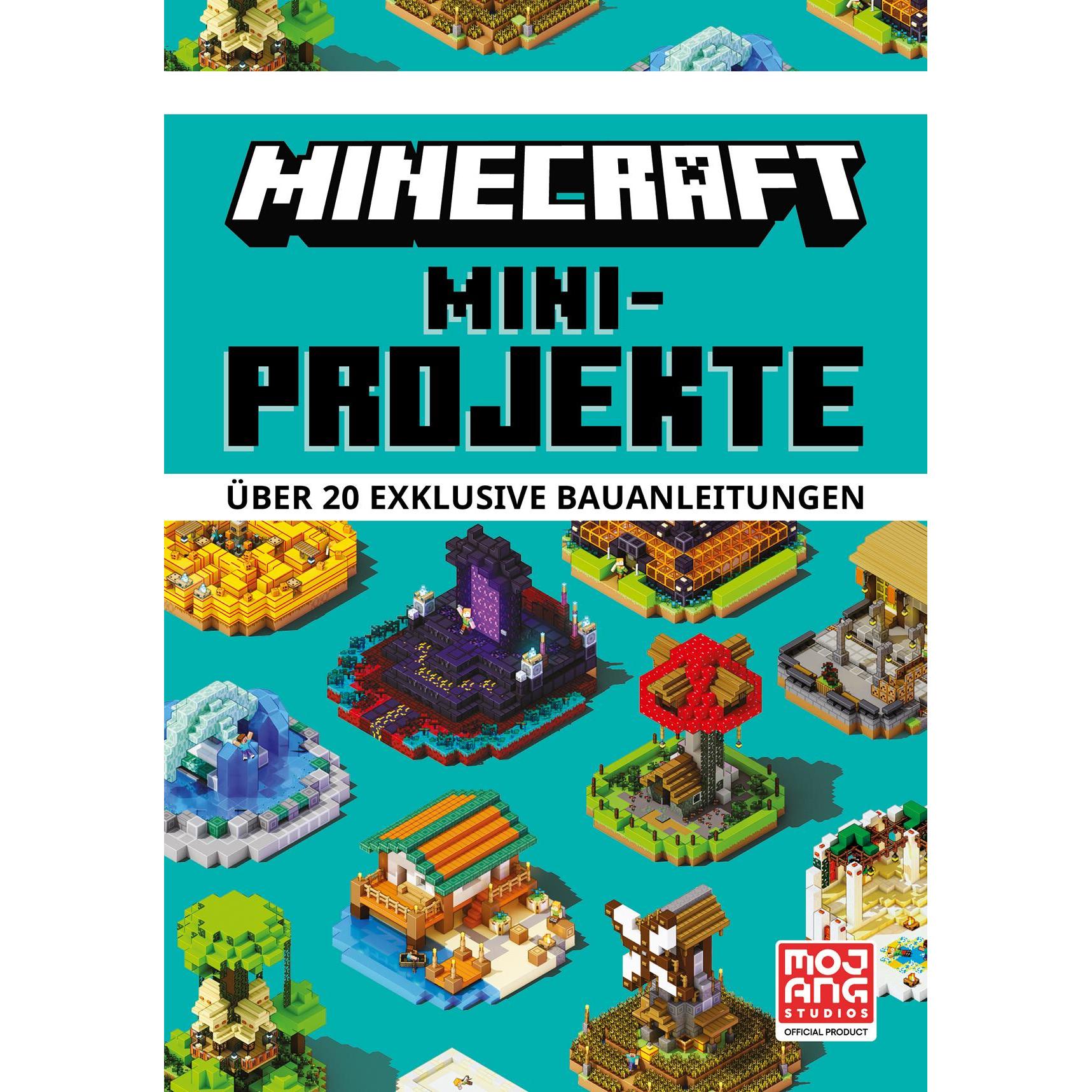 Minecraft Mini-Projekte. Über 20 exklusive Bauanleitungen, Kinderbücher von Mojang Ab, Matthias Wissnet, Josef Shanel