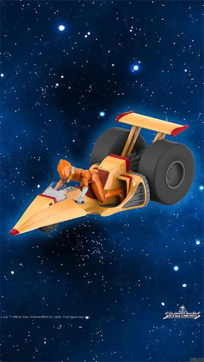 Actual product image Super7 SilverHawks Ultimates vehicle Wave 5 Space Racer 18 cm