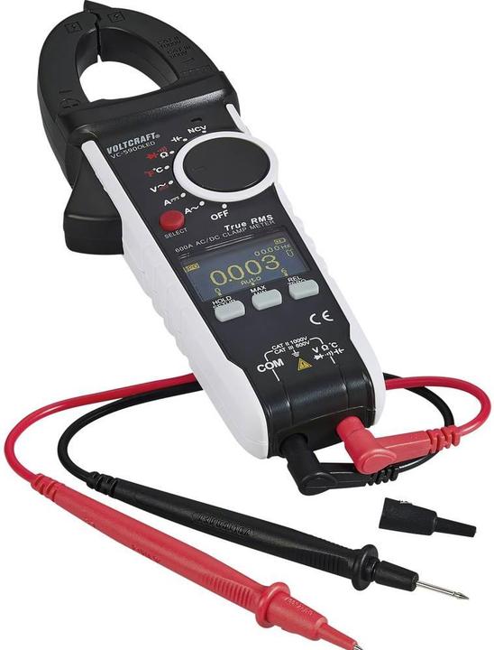 Actual product image Voltcraft Digitales Zangen-Multimeter VC-590OLED (CAT II 1000V, CAT III 600V)