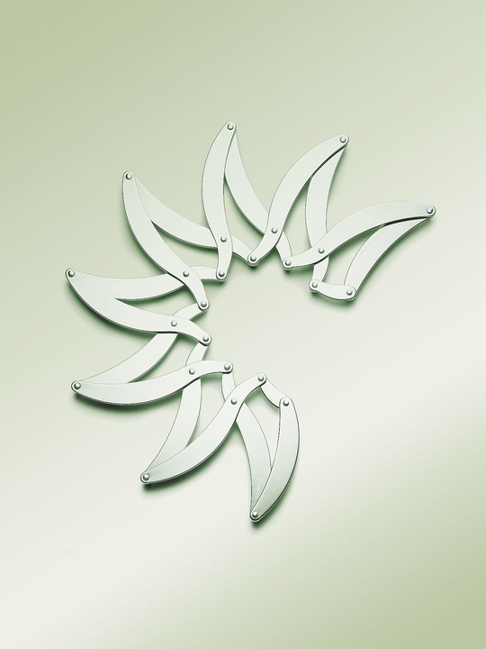 Produktbild Alessi Topfuntersatz platin (1 x, Pfannenuntersetzer)
