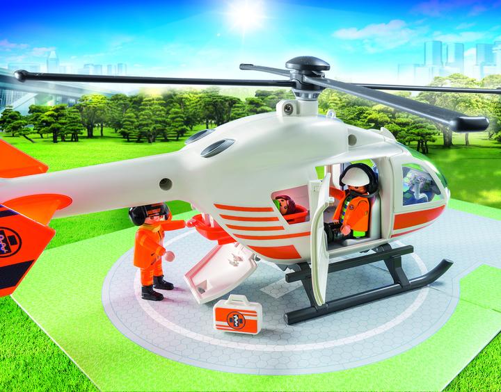 Produktbild Playmobil Rettungshelikopter (70048, Playmobil City Life)