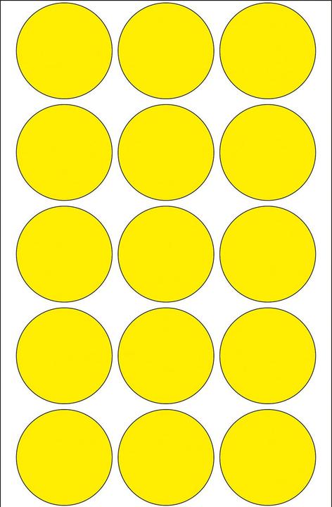 Produktbild HERMA Markierungspunkte