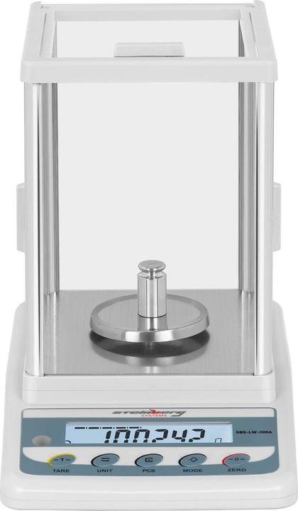 Produktbild Steinberg Präzisionswaage Feinwaage Goldwaage Digitalwaage Laborwaage LCD 300 g / 0,001 g