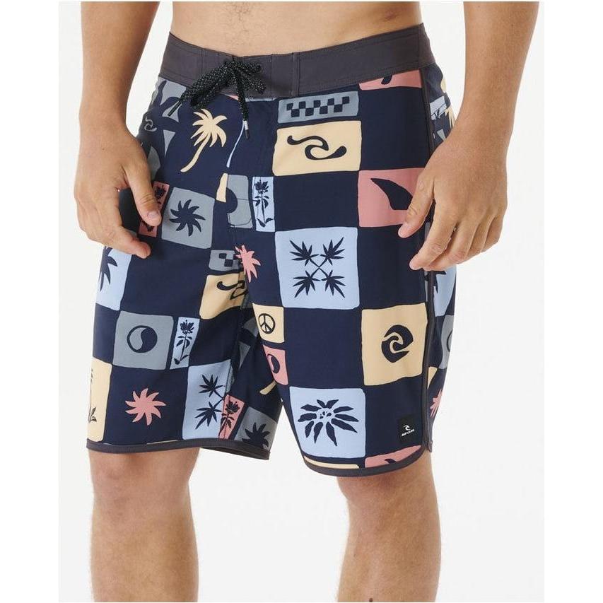 Rip Curl, Costume da uomo, Mirage Owen Swc Boardshorts Schwarz, Nero, (28)