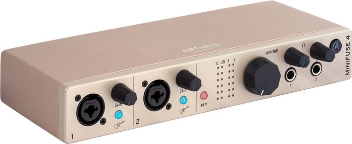 Actual product image Arturia MiniFuse 4 Champagne (USB)
